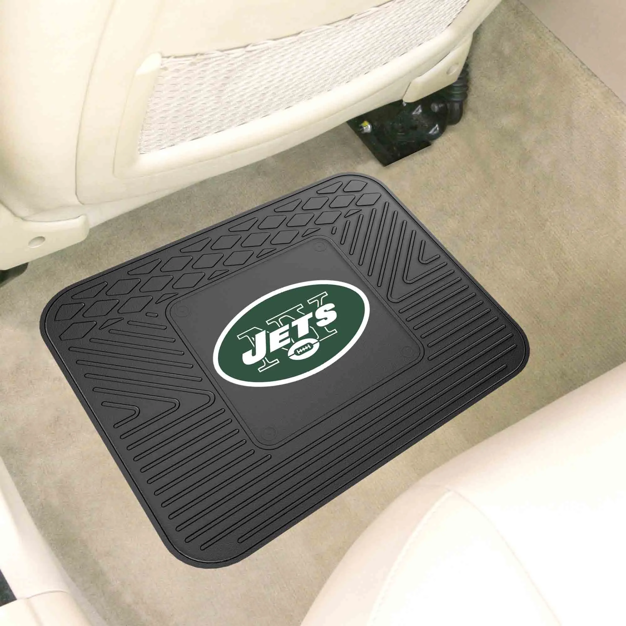 Fanmats New York Jets Back Seat Car Utility Mat - 14" x 17"