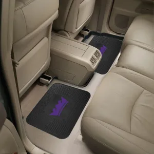 Fanmats Sacramento Kings Back Seat Car Utility Mats - 2 Piece Set