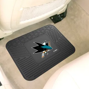 Fanmats San Jose Sharks Back Seat Car Utility Mat - 14" x 17"