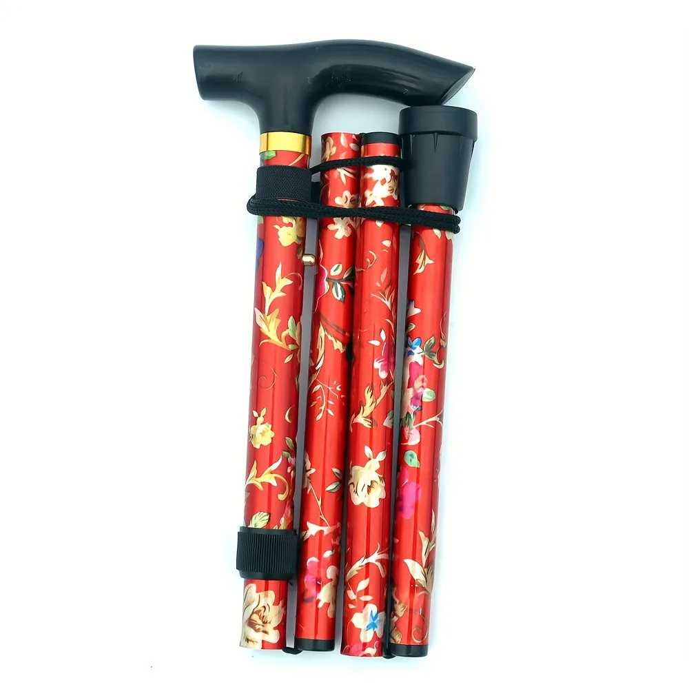 Foldable Trekking Pole Lightweight  Adjustable Walking Stick for All