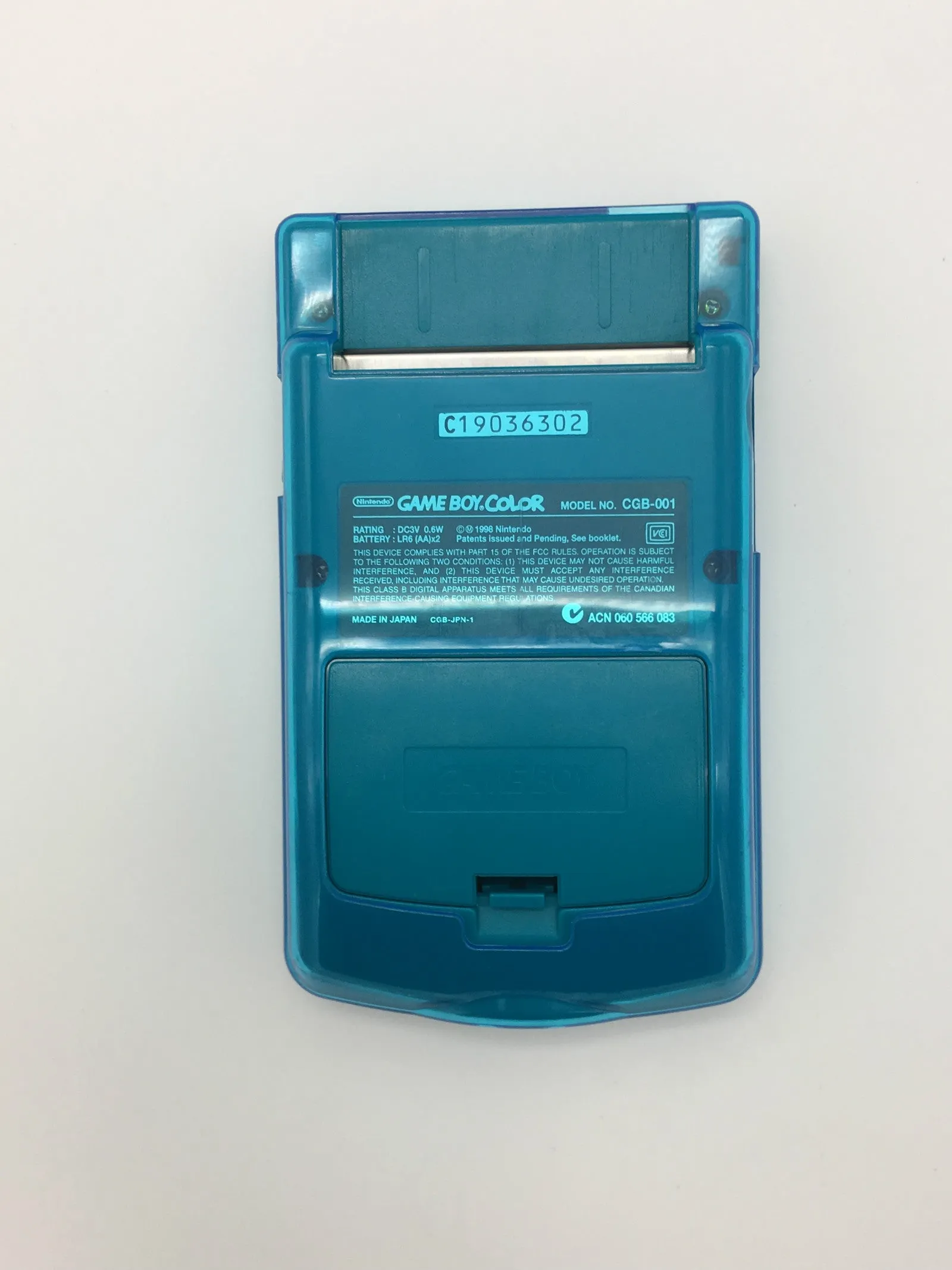 GBC Game Boy Color TPU Protective Soft Plastic Case