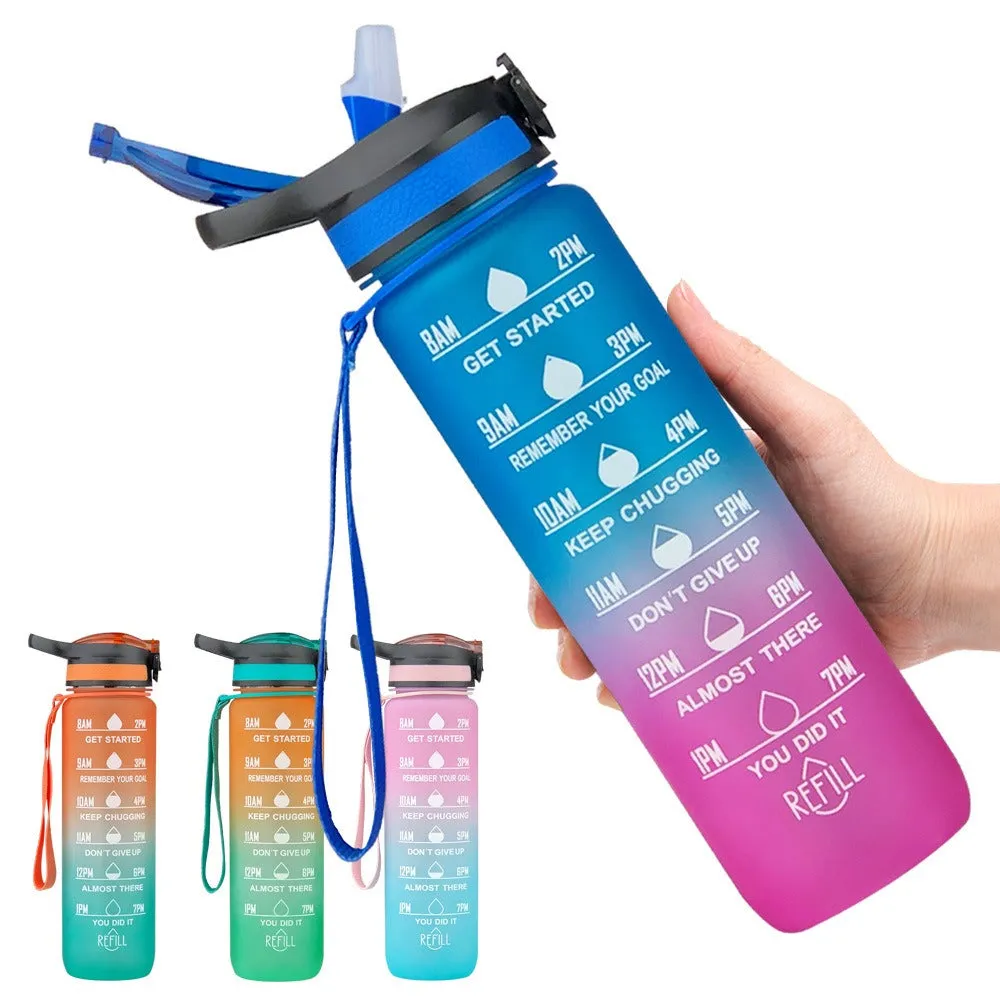 Gradient 1000 ml Water Bottle with holder