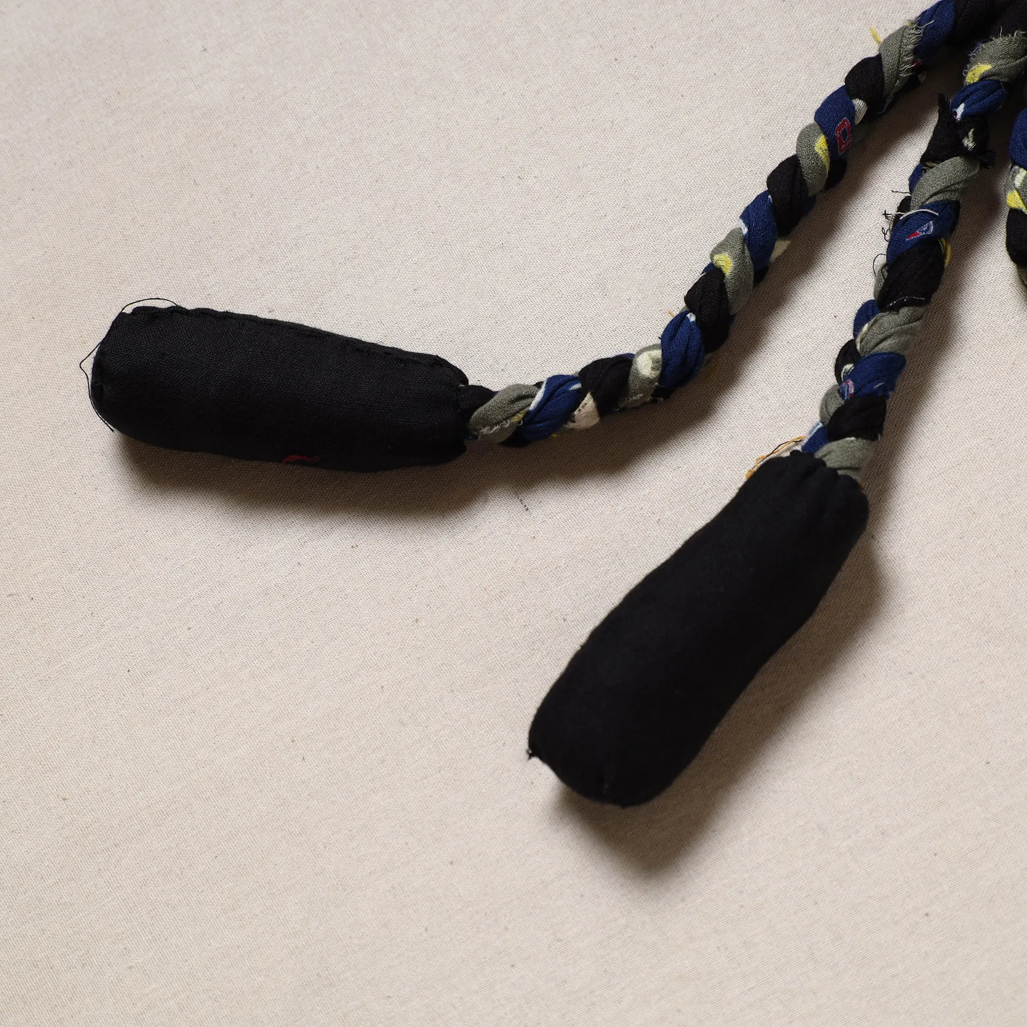 Handmade Upcycled Fabric Skipping Jump Rope 27