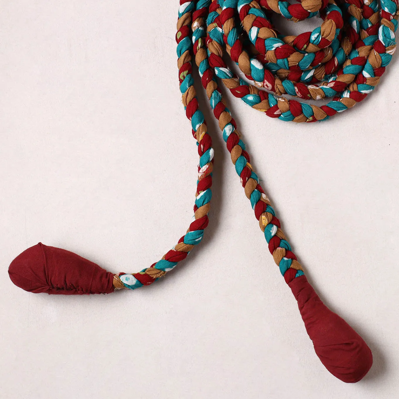 Handmade Upcycled Fabric Skipping Rope 44