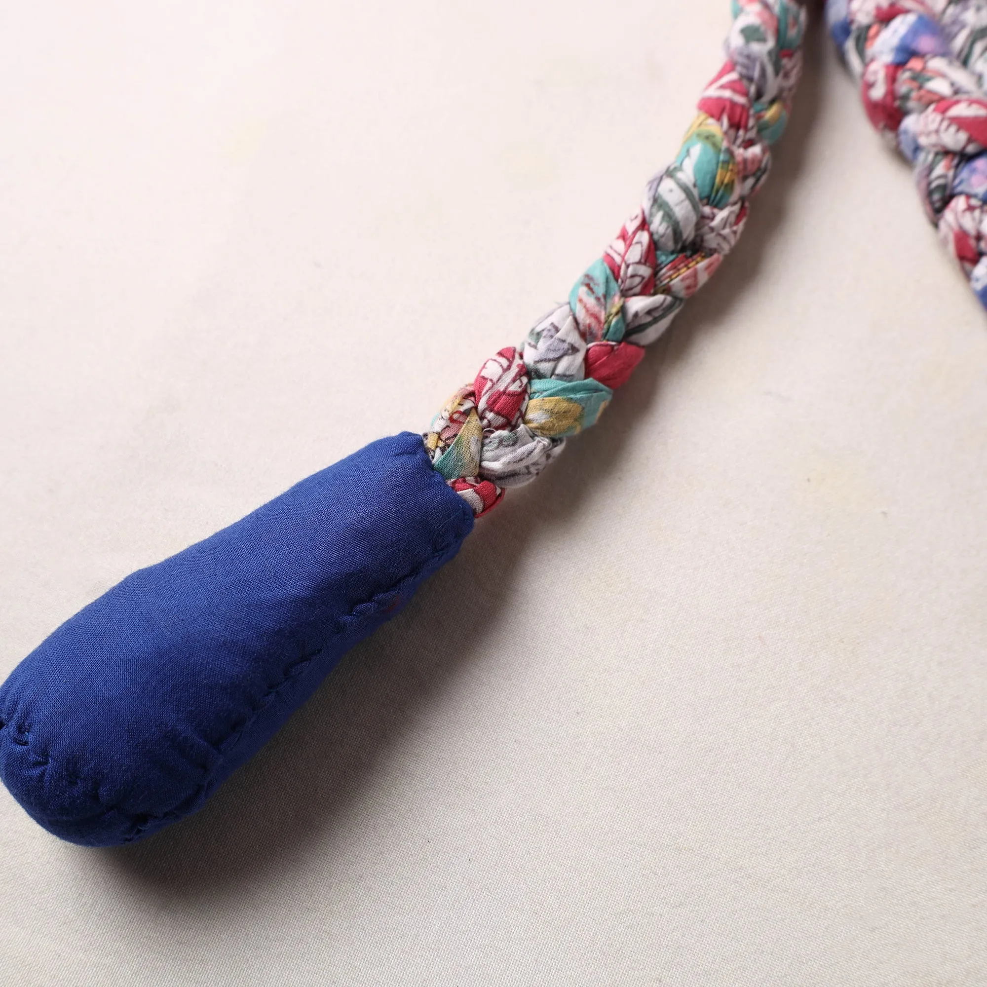 Handmade Upcycled Fabric Skipping Rope 46