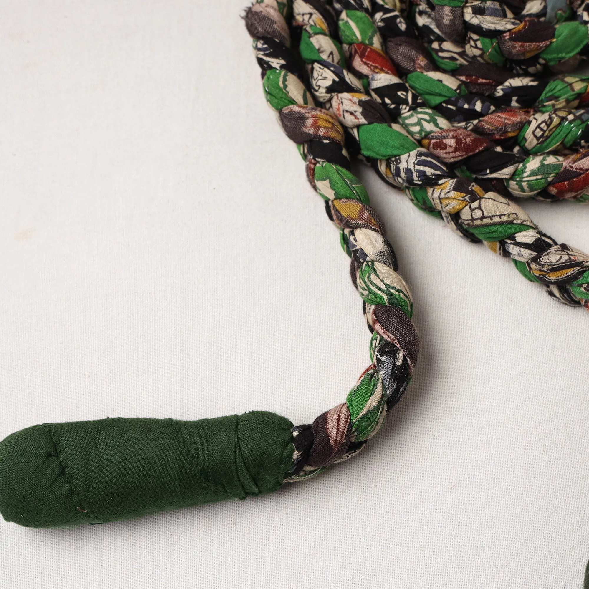 Handmade Upcycled Fabric Skipping Rope 8