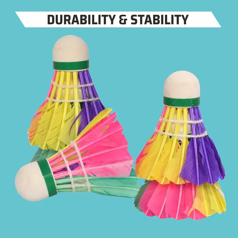 Hitz Feather Shuttlecock | 5 Shuttles in a pack