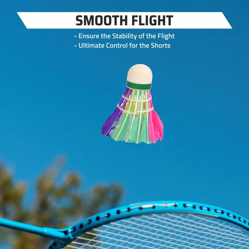 Hitz Feather Shuttlecock | 5 Shuttles in a pack