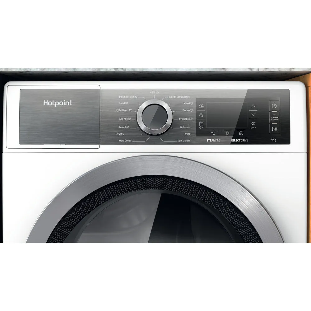 Hotpoint H799GPOWERUK 9Kg 1400 Spin Freestanding Washing Machine White