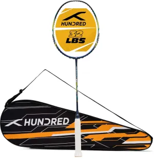 Hundred Primearmour 800 Nano Frame System Unstrung Badminton Racquet (Blue / Black)