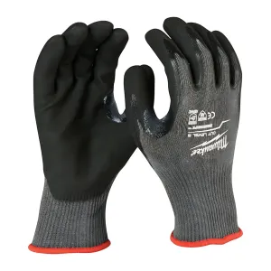 Impact Cut Level 3 Nitrile Dipped Gloves - M