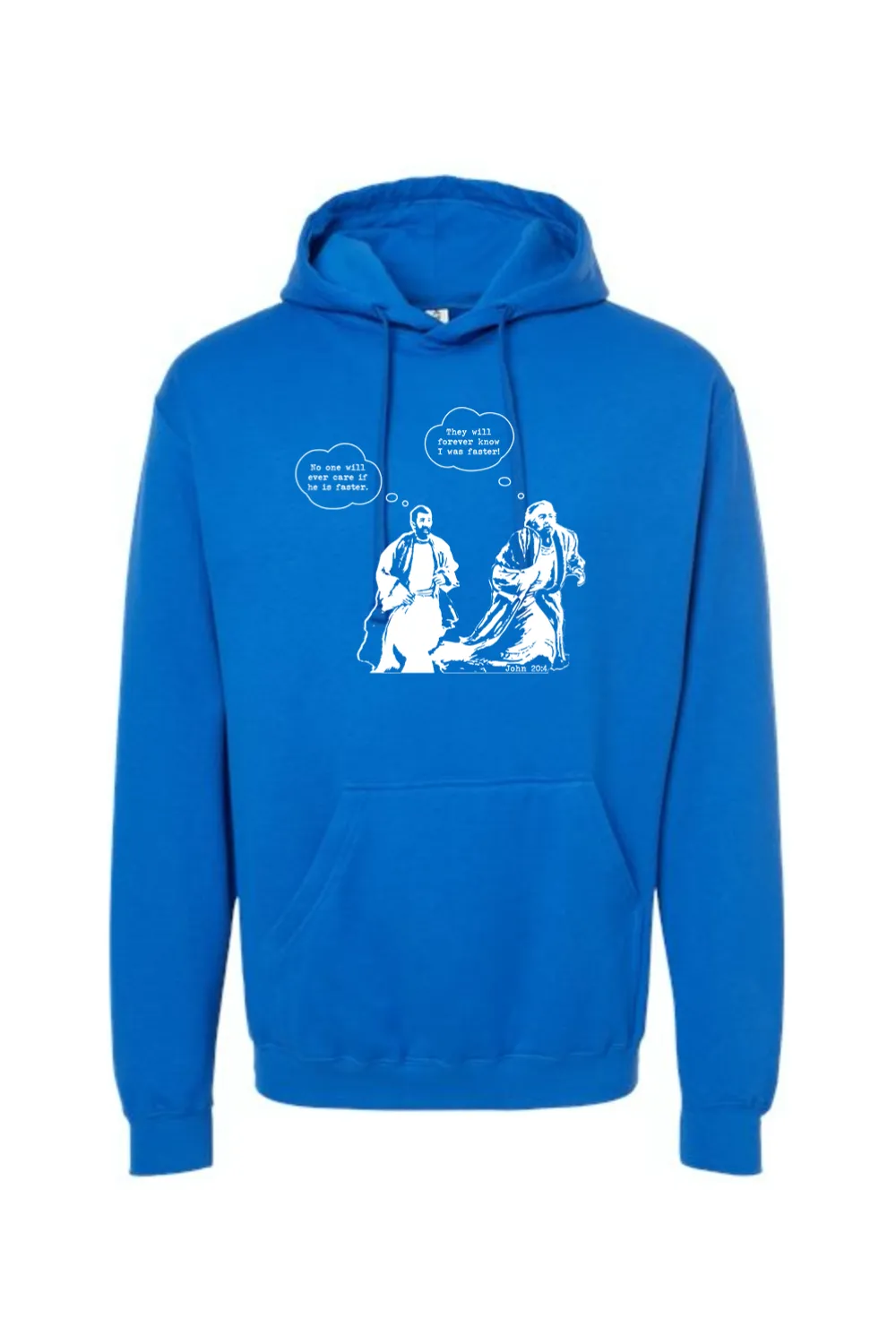 John Runs - John 20:4 Hoodie Sweatshirt