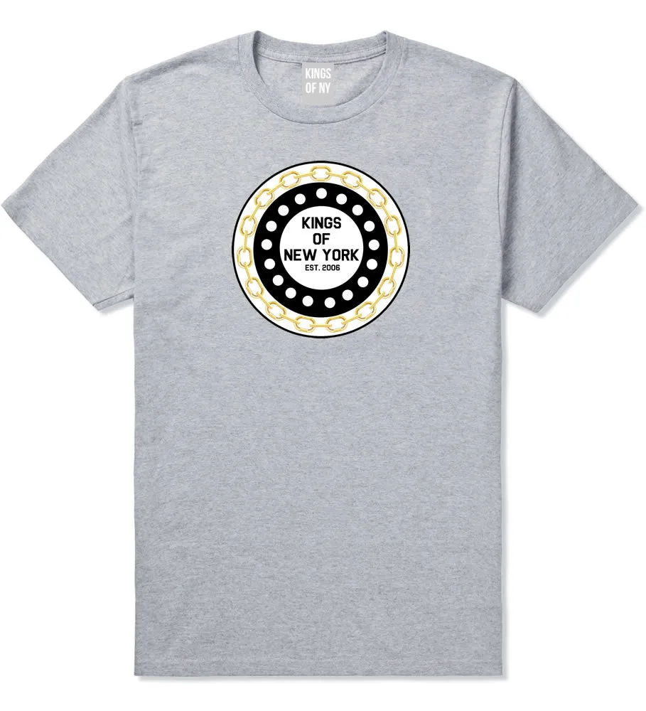 Kings Of NY Chain Logo Boys Kids T-Shirt