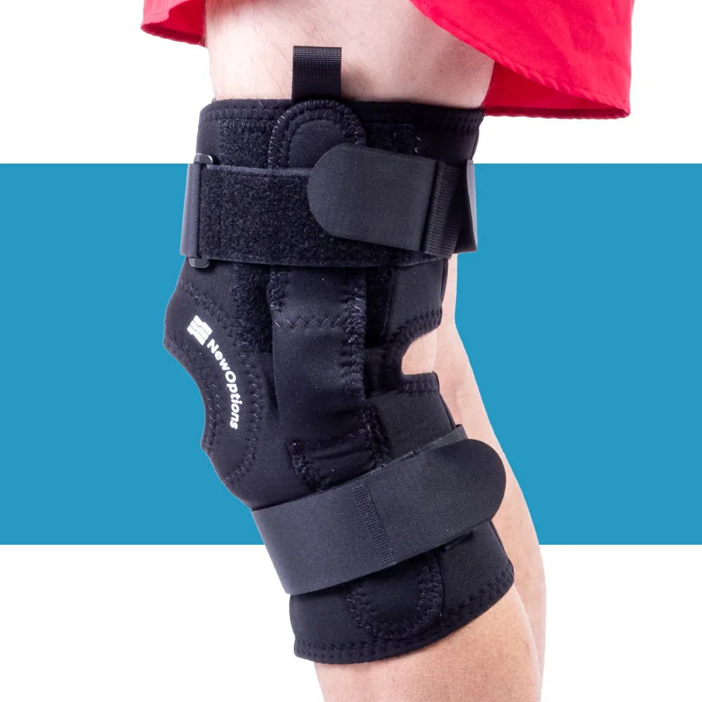 Koolflex "The Hybrid" Knee Brace. For individuals with cone shaped legs/ extra wide thighs.