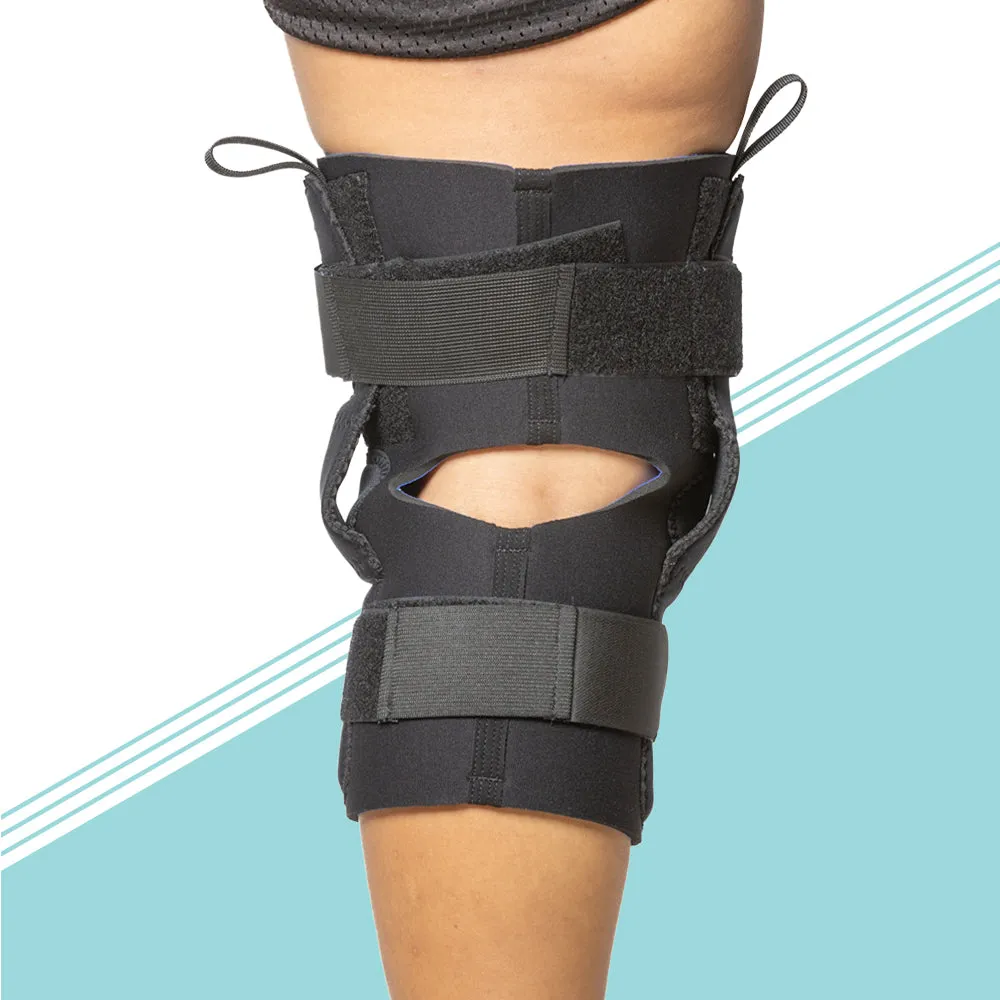 Koolflex "The Hybrid" Knee Brace. For individuals with cone shaped legs/ extra wide thighs.