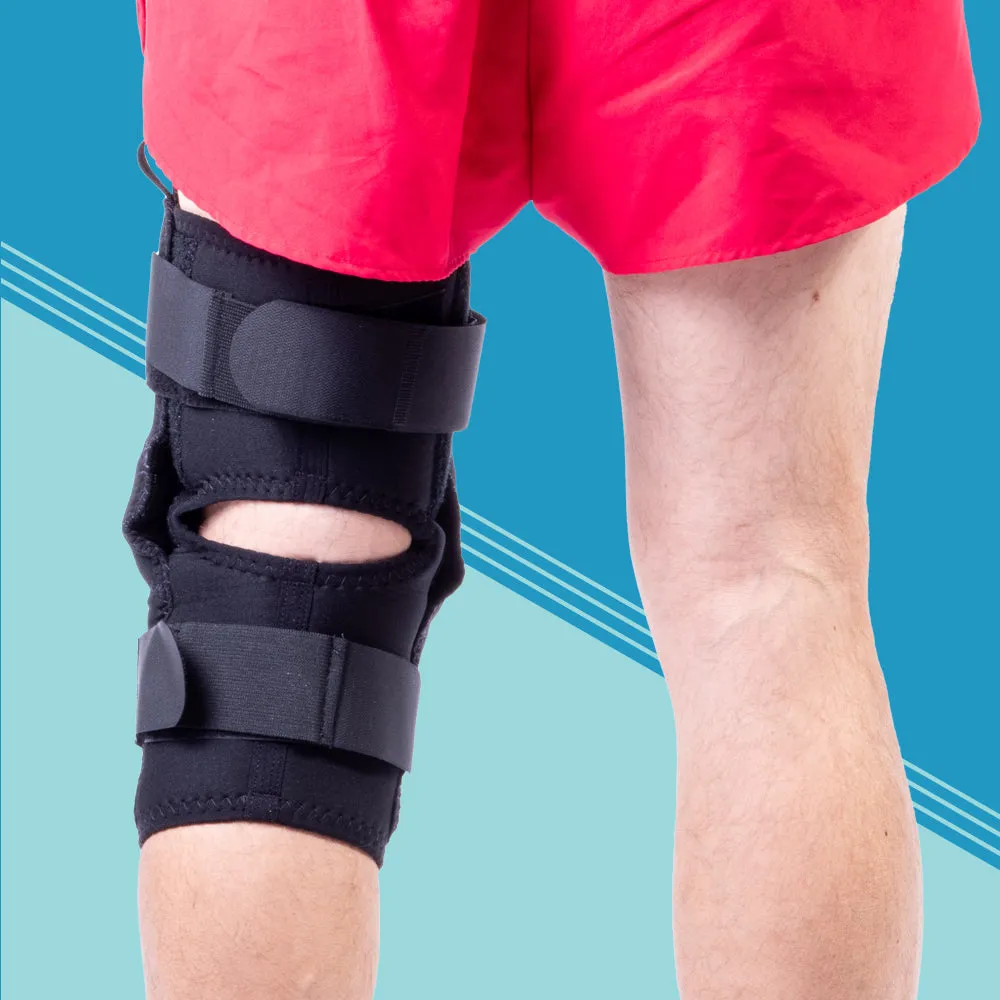 Koolflex "The Hybrid" Knee Brace. For individuals with cone shaped legs/ extra wide thighs.