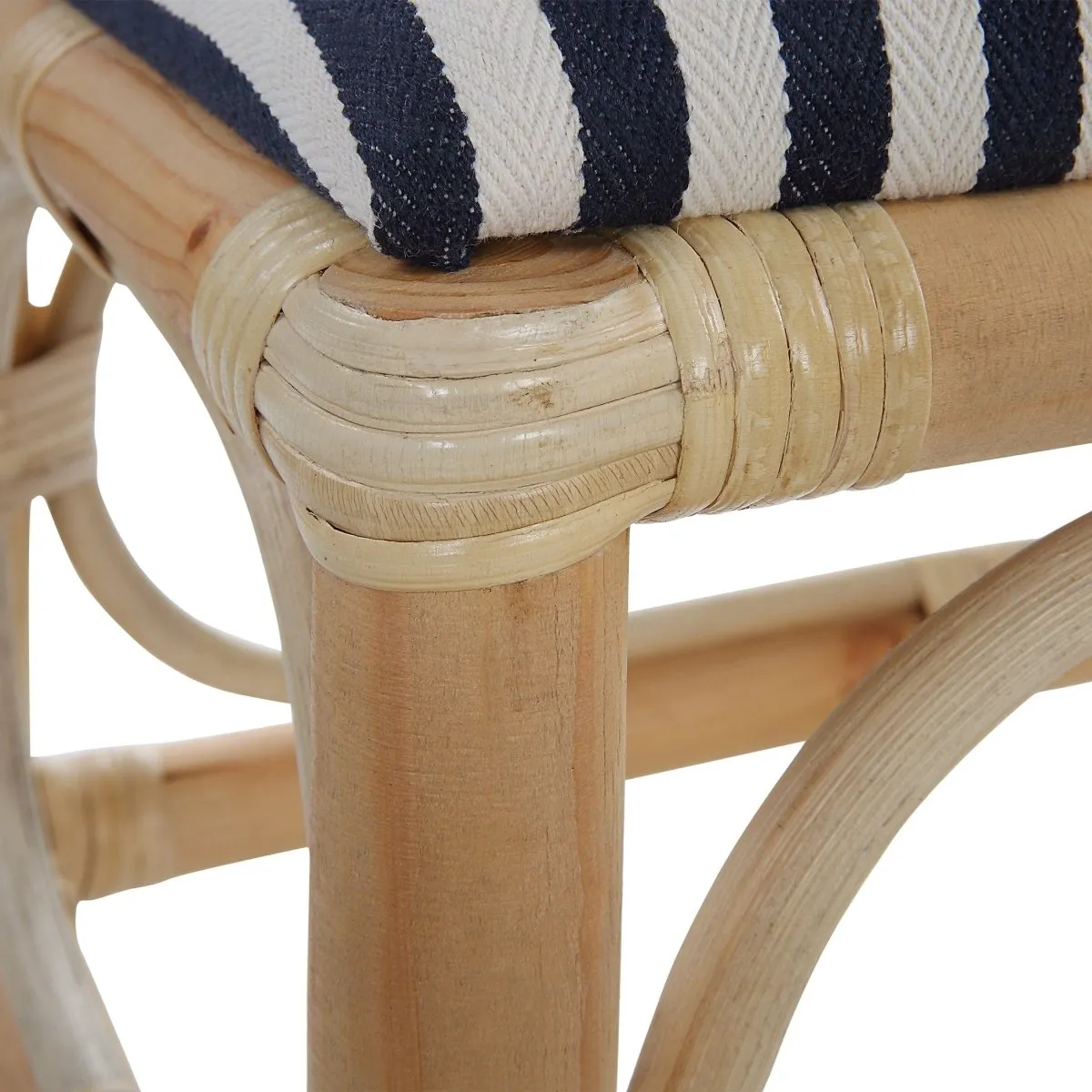 Laguna Small Striped Bench