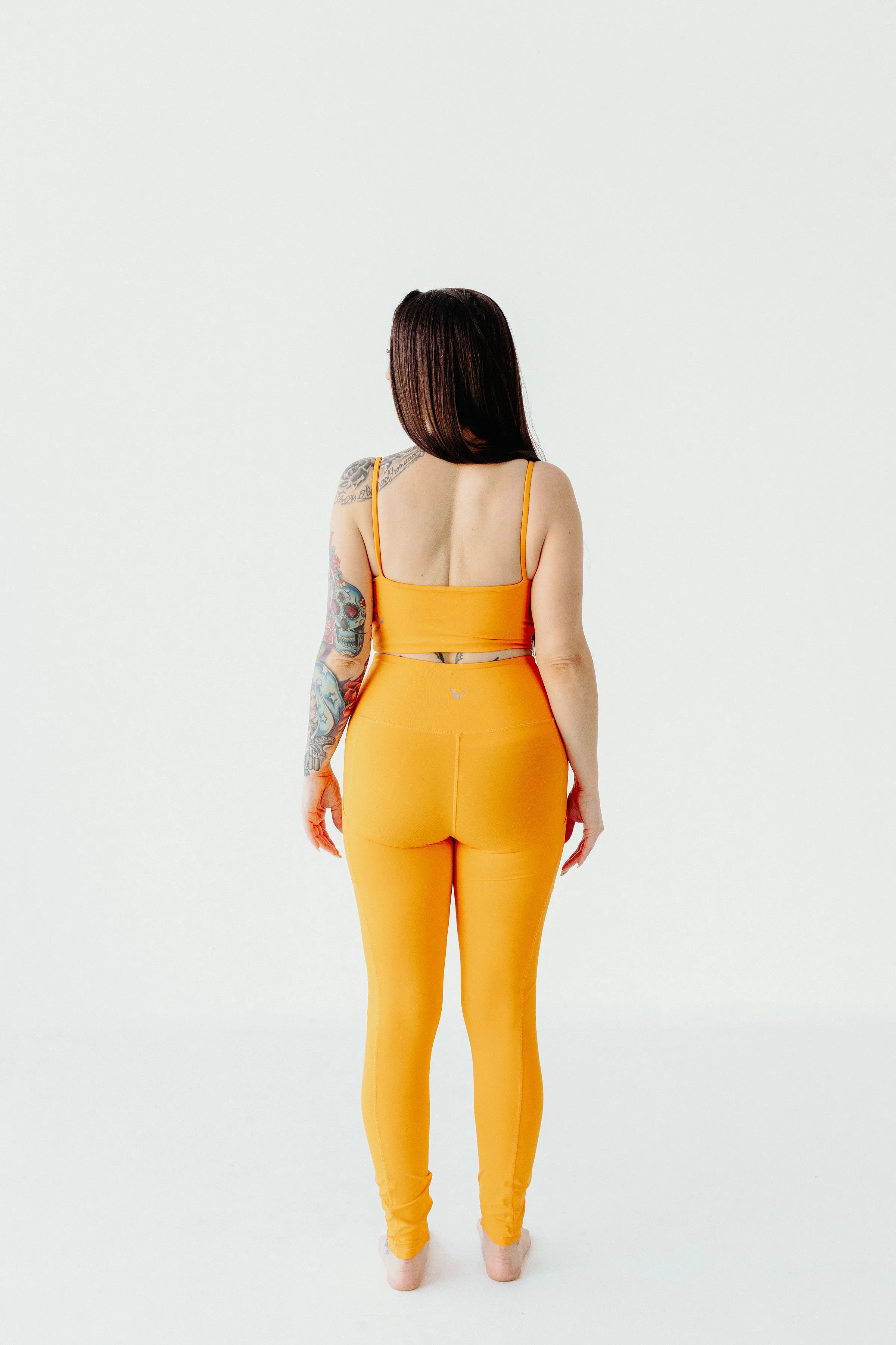 Marigold Full Length Legging With Side Pockets