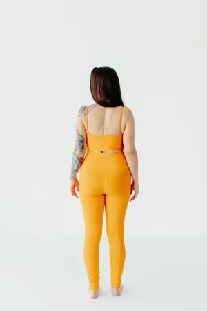 Marigold Full Length Legging With Side Pockets