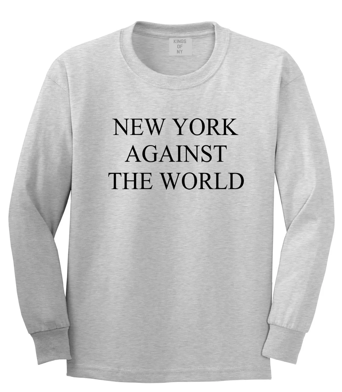 New York Against The World Long Sleeve T-Shirt