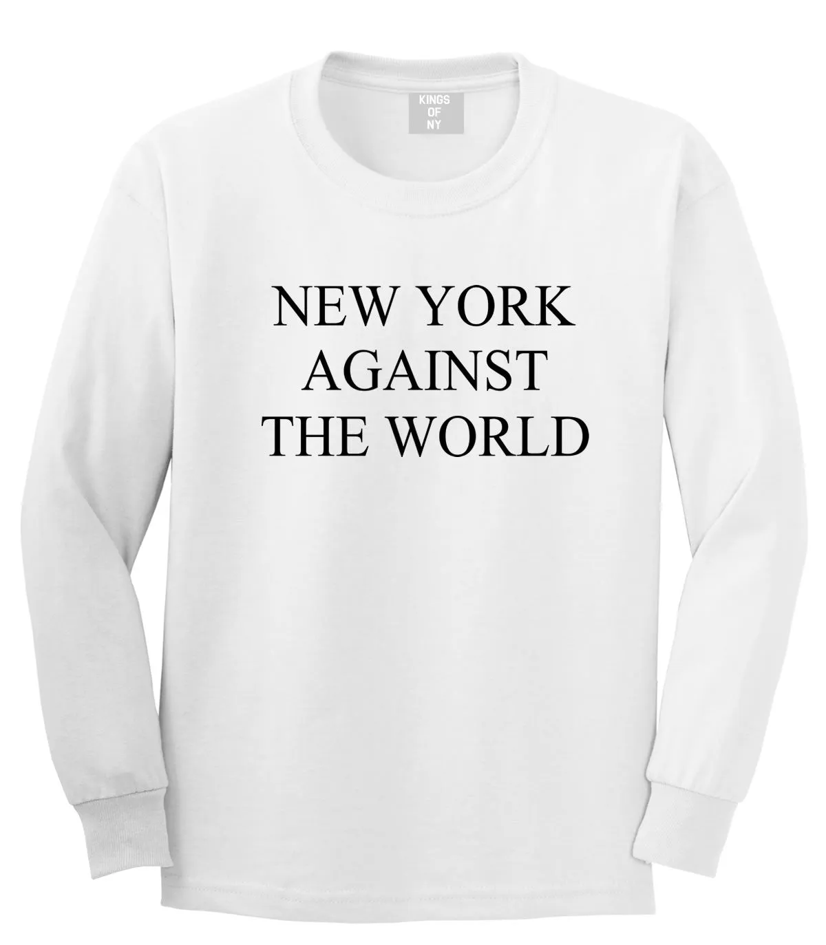 New York Against The World Long Sleeve T-Shirt