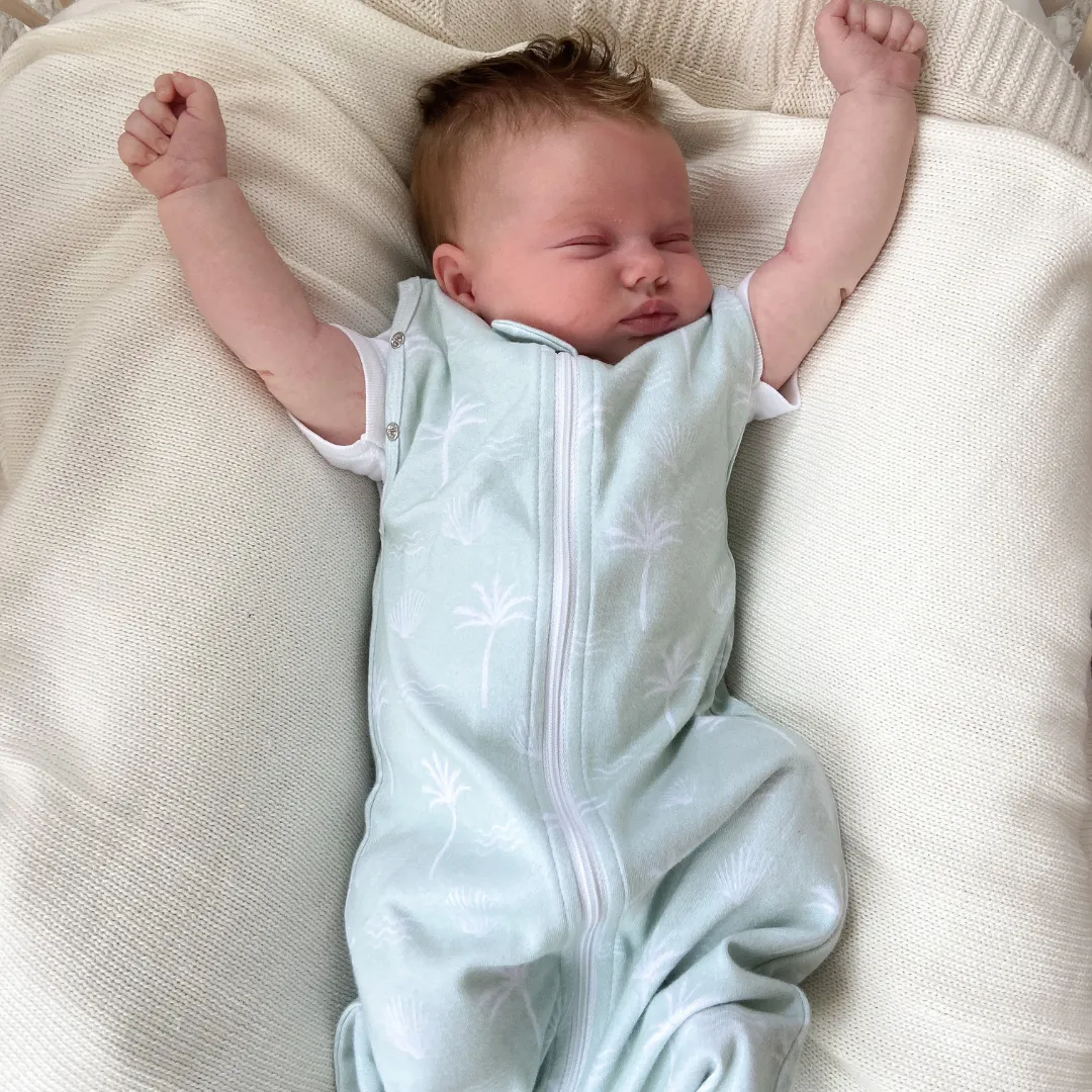 Newborn Sleeping Bag 2.5 TOG (Sage Palm)