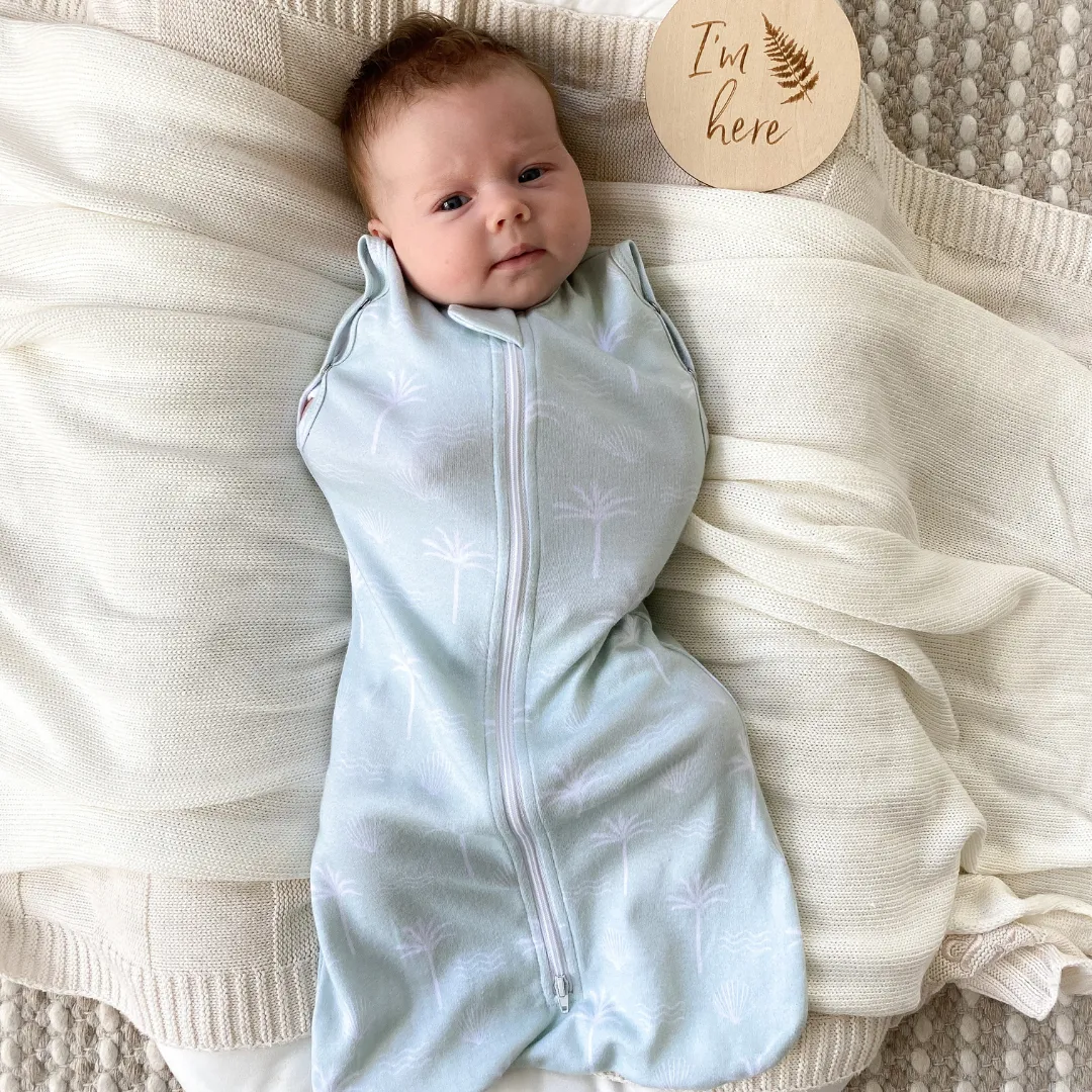 Newborn Sleeping Bag 2.5 TOG (Sage Palm)