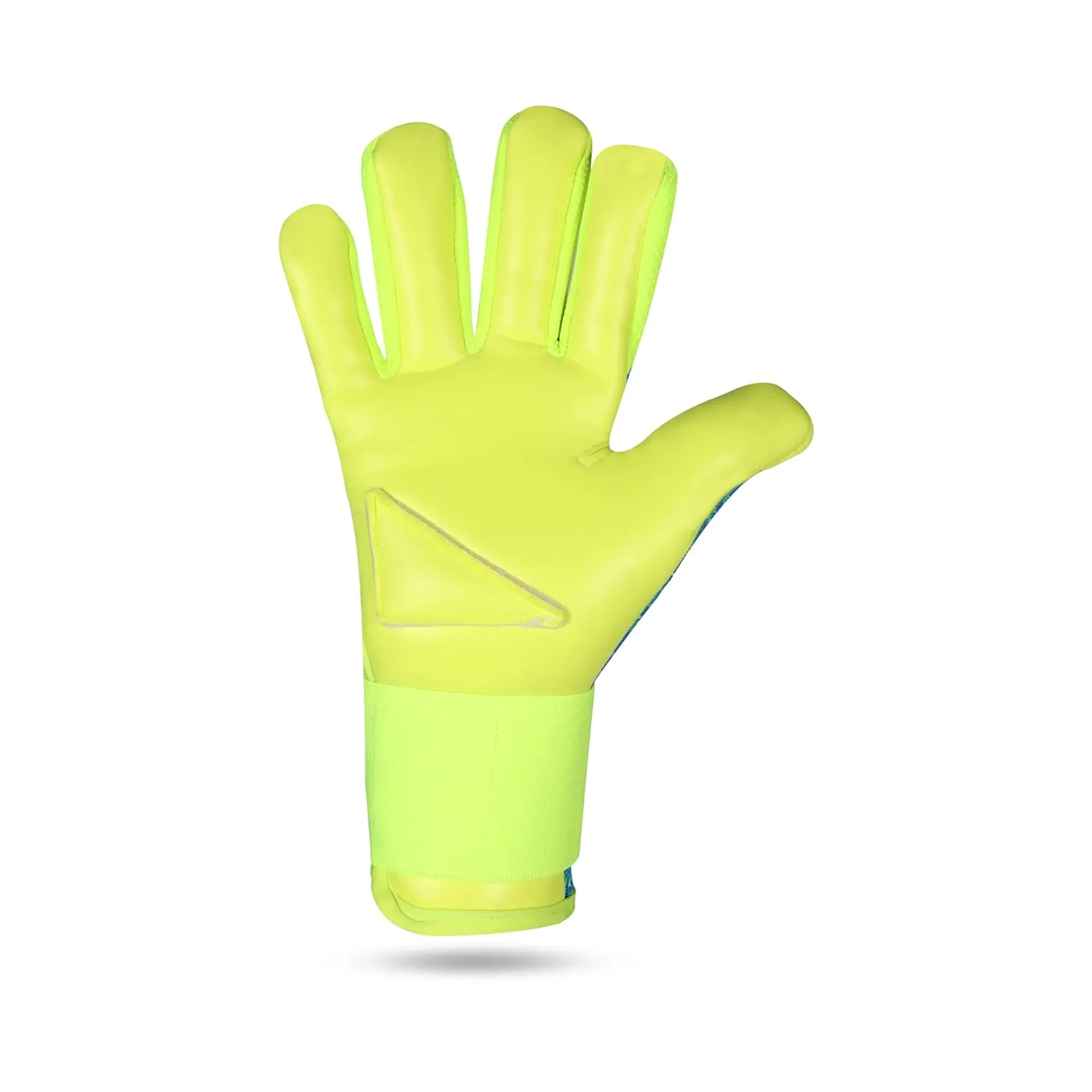 Nivia Latex Ashtang Goalkeeper Gloves, Large (SkyBlue/F.Green)