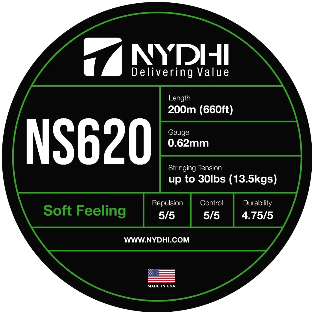 Nydhi NS620 (Repulsion) Badminton String Reel (200m)