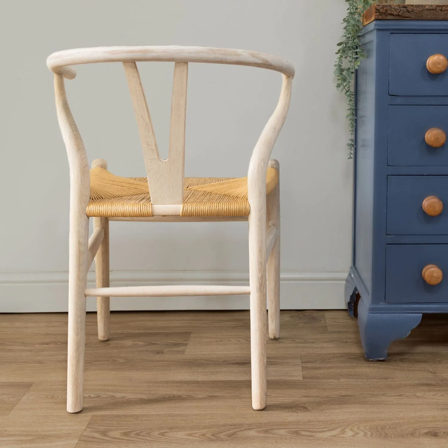 Oak Open Back Dining Chair