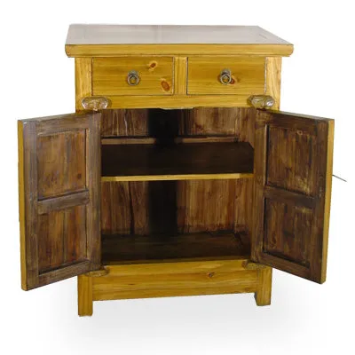 One of a kind Bright Yellow Chinese Cabinet - Clearance