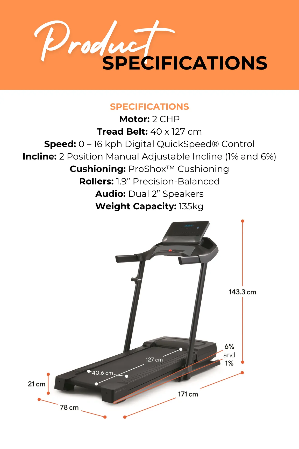 ProForm Sport TL Treadmill