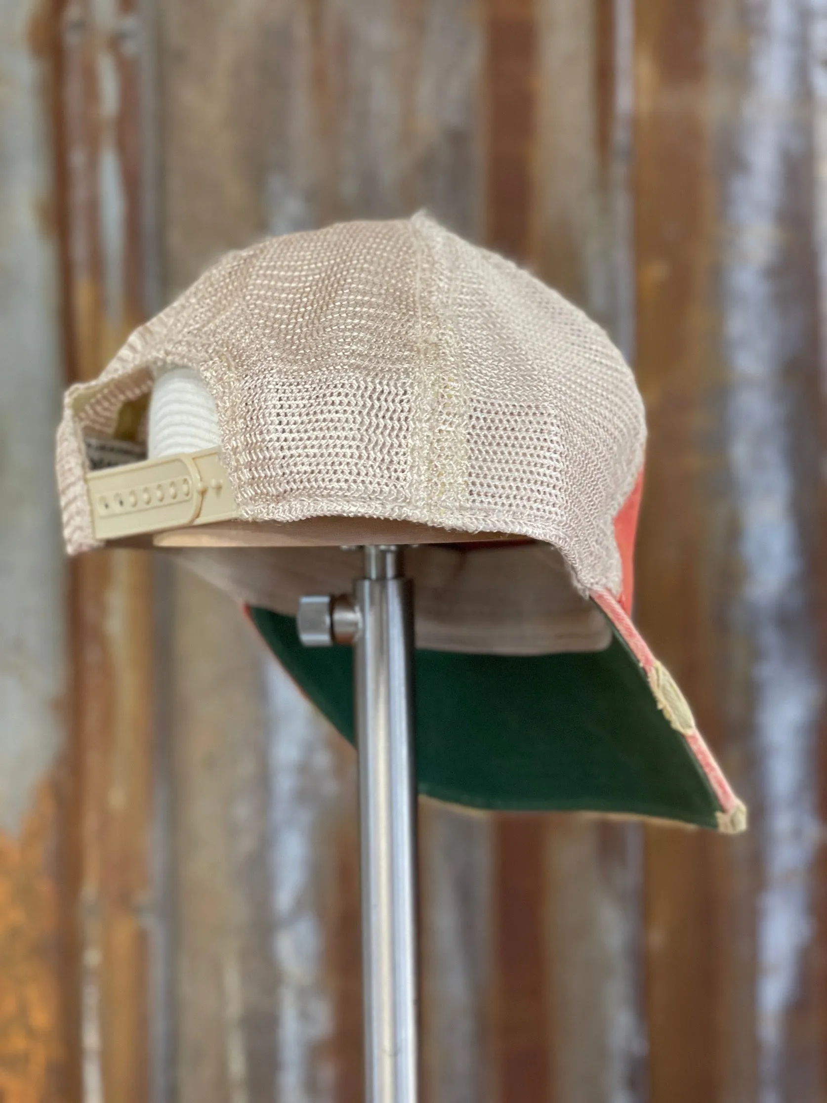 Queen of Hearts Hat- Distressed Red