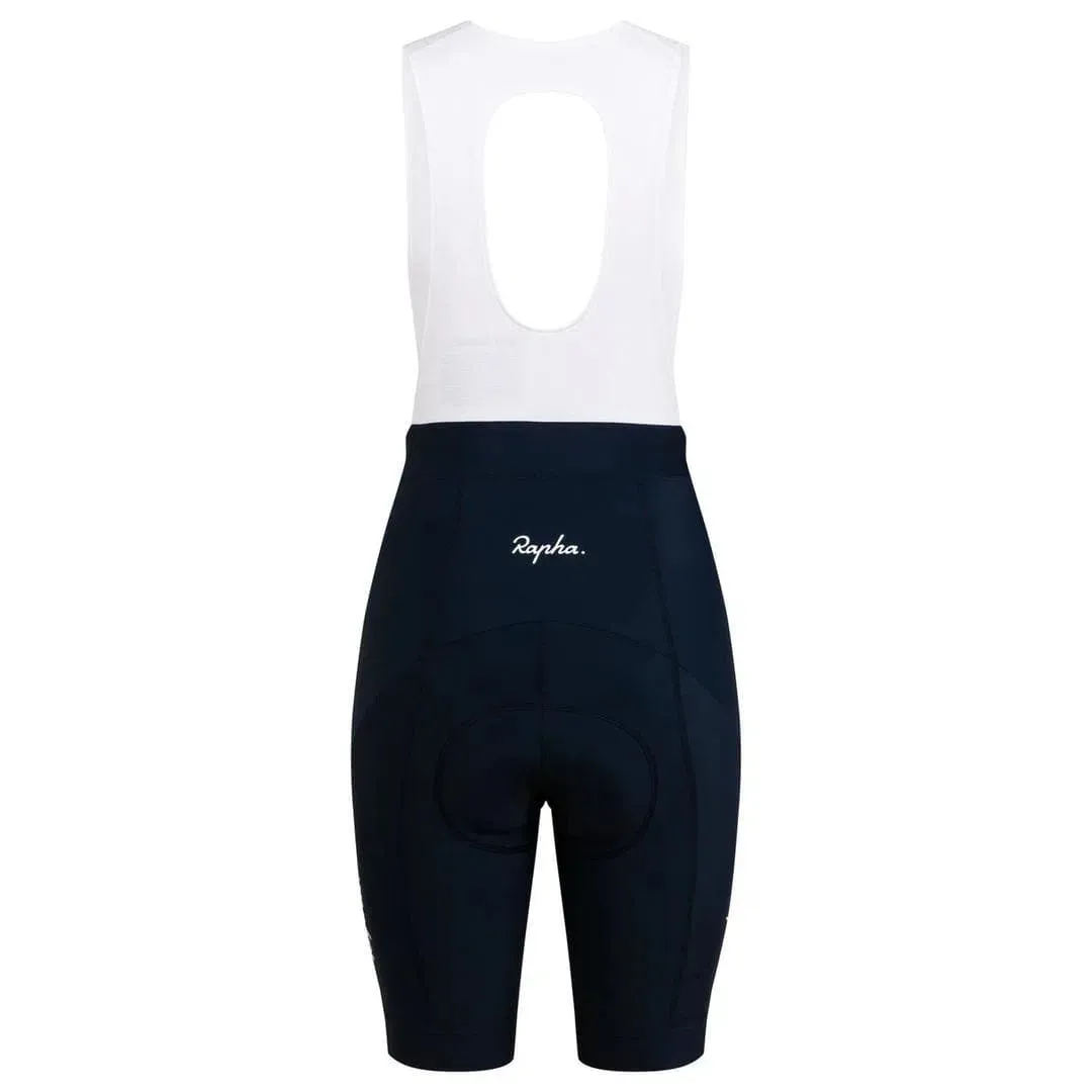 RAPHA Core Women Bib Shorts - DNW Dark Navy/White