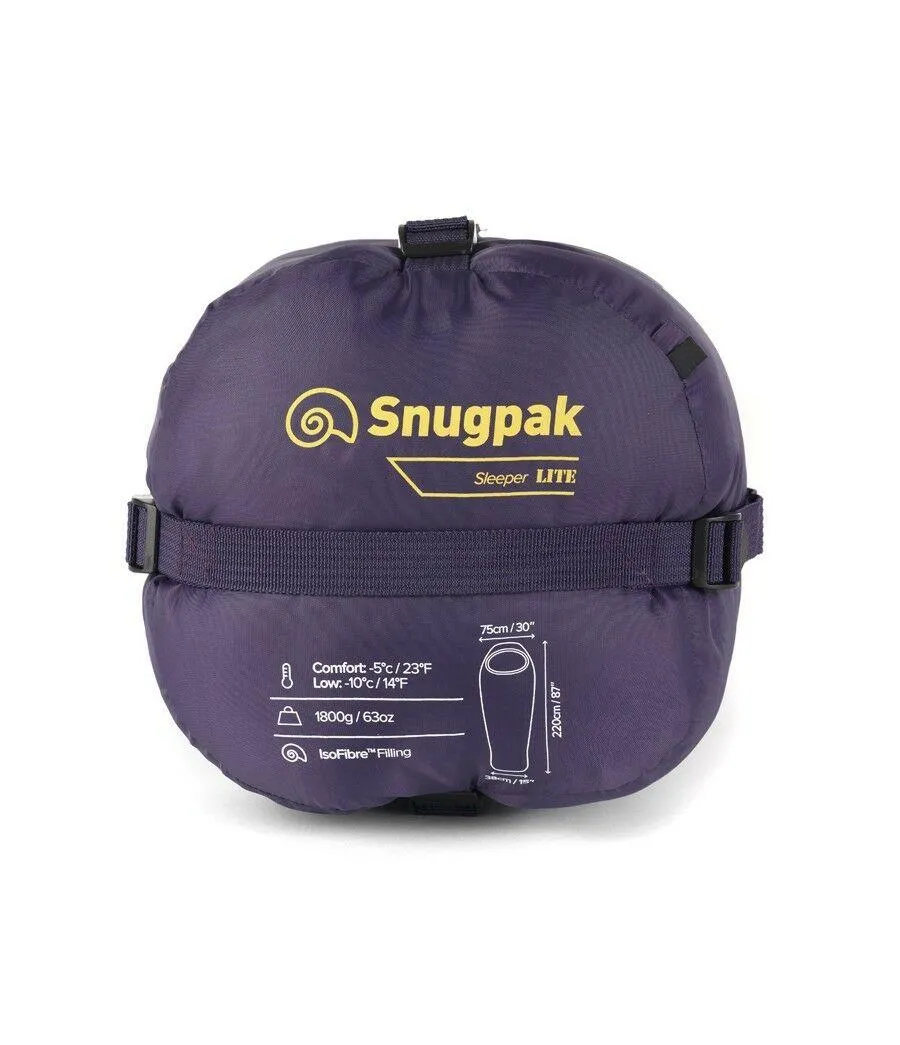 Snugpak Sleeper Lite (Basecamp) Sleeping Bag - Purple