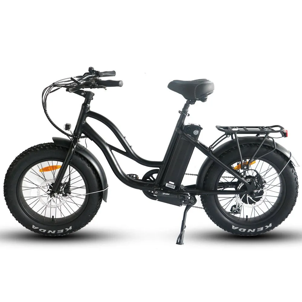 Step Thru Mini 20X4 - 52V Beach Cruiser Electric Bike