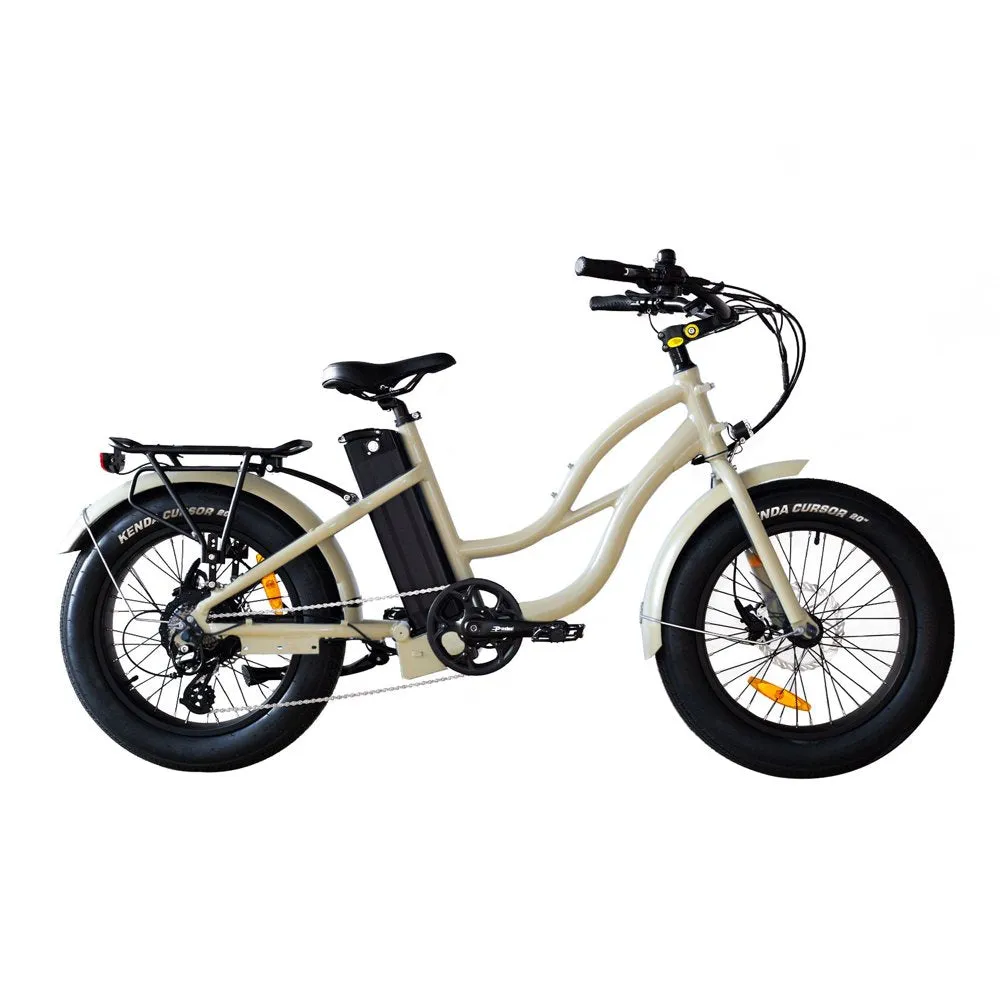 Step Thru Mini 20X4 - 52V Beach Cruiser Electric Bike