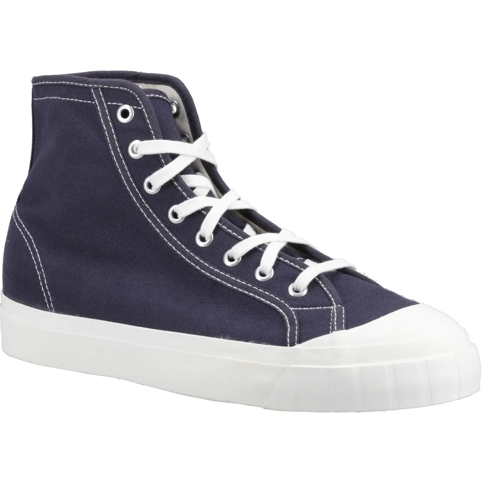 Superga 3192 Campionato Basket 100% Cotton Men's Blue Grey Dark Boots