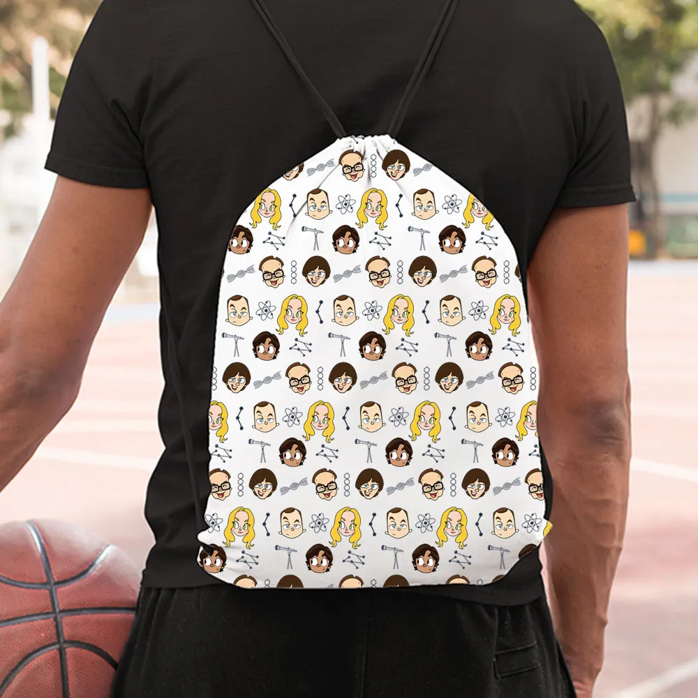 The Big Bang Theory Drawstring Bag - Characters