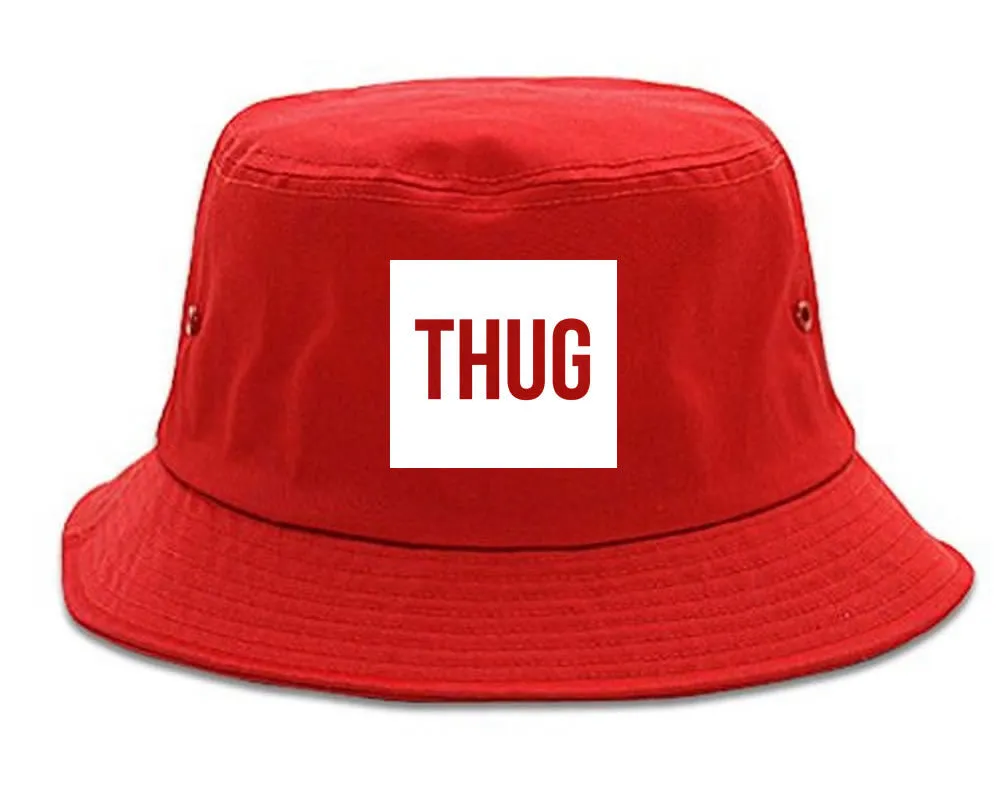 Thug Gangsta Box Logo Bucket Hat