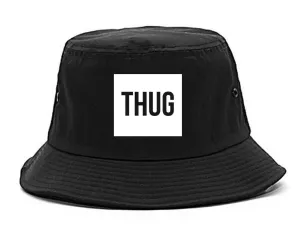 Thug Gangsta Box Logo Bucket Hat