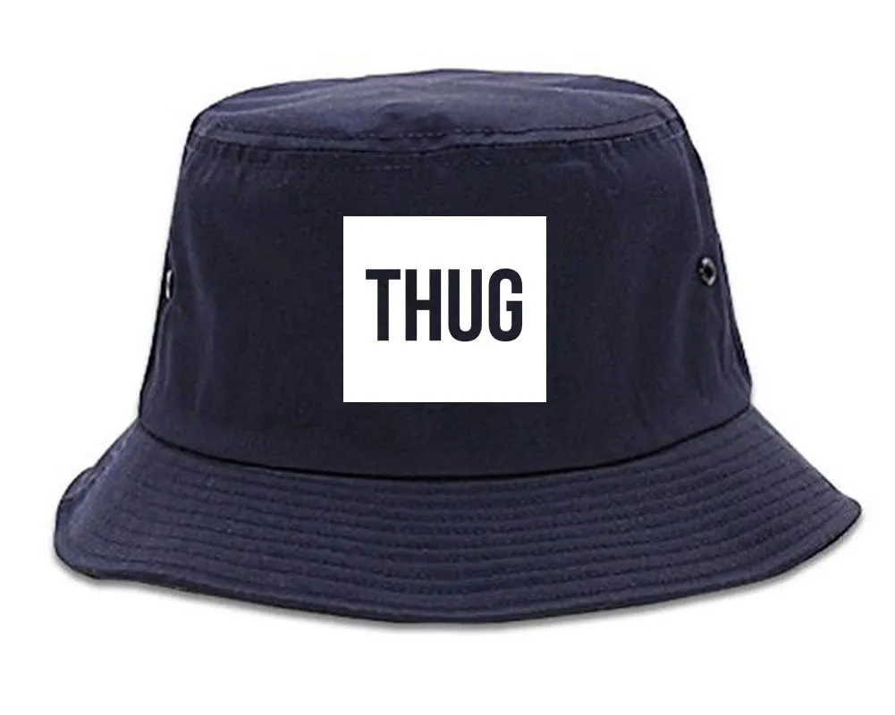 Thug Gangsta Box Logo Bucket Hat