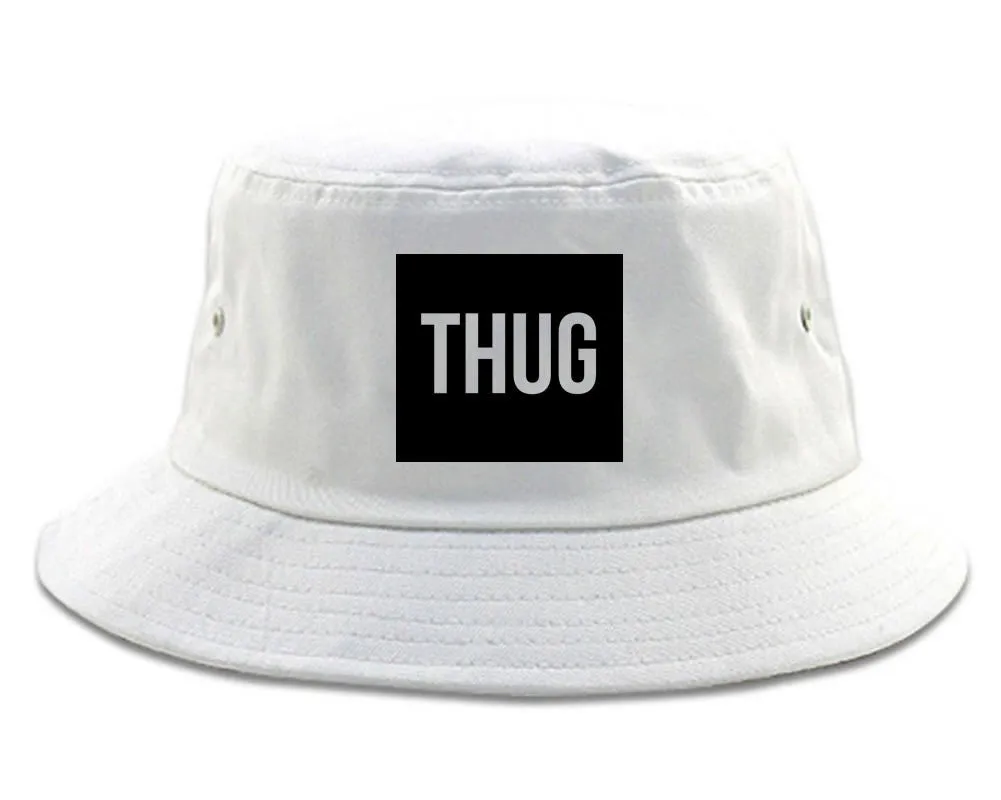 Thug Gangsta Box Logo Bucket Hat