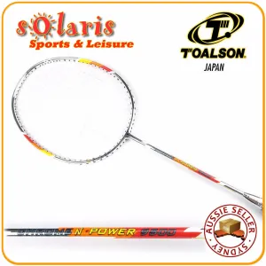 TOALSON CHROME N POWER 9500 Full High Modulus Graphite Badminton Racket