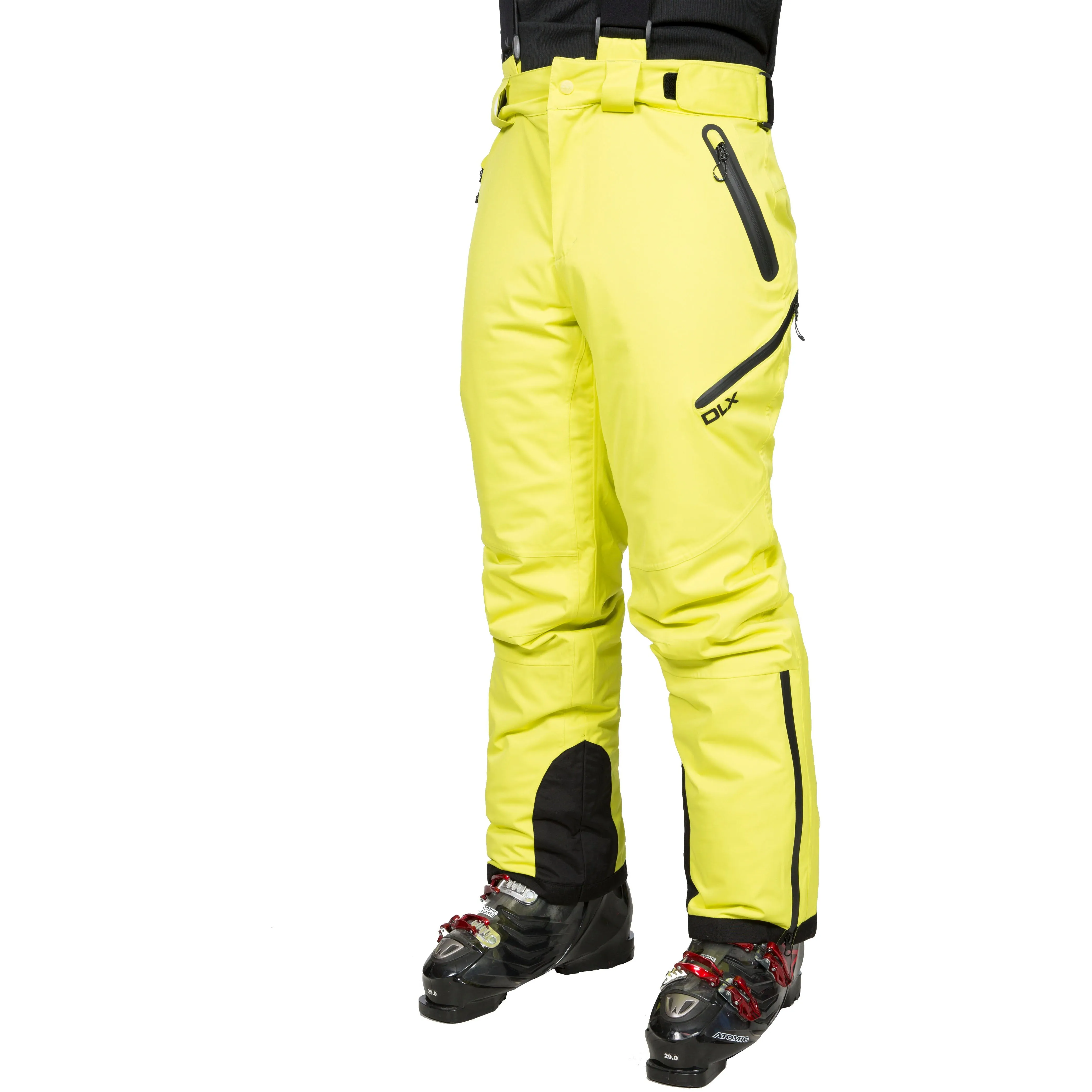 Trespass Mens DLX Ski Trousers Kristoff2 in Lime Zest