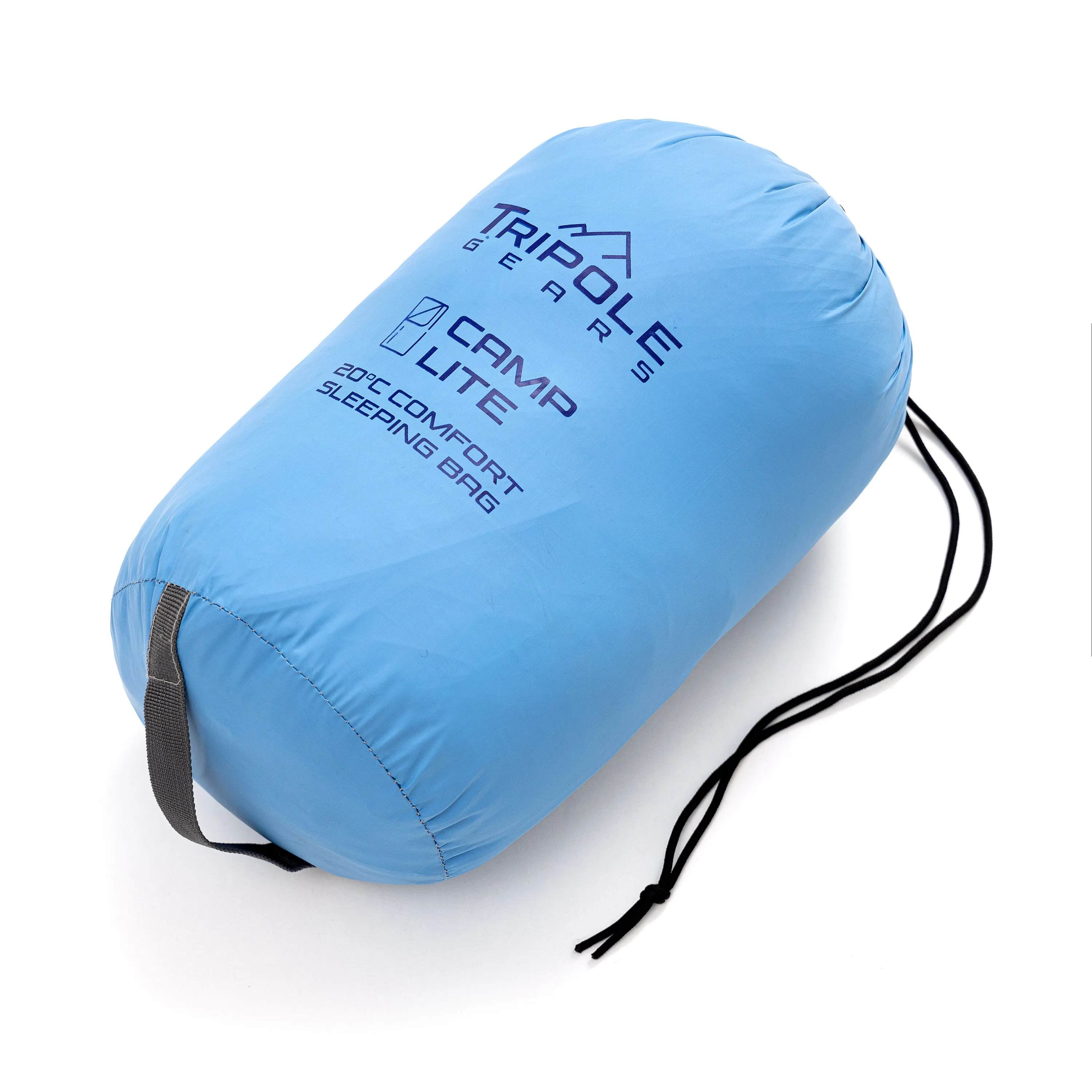 Tripole Camp Series Lightweight Sleeping Bag for Summer Camping and Hiking (Blue)