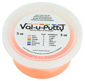 Val-u-Putty Exercise Putty, Orange, 3oz (Soft)