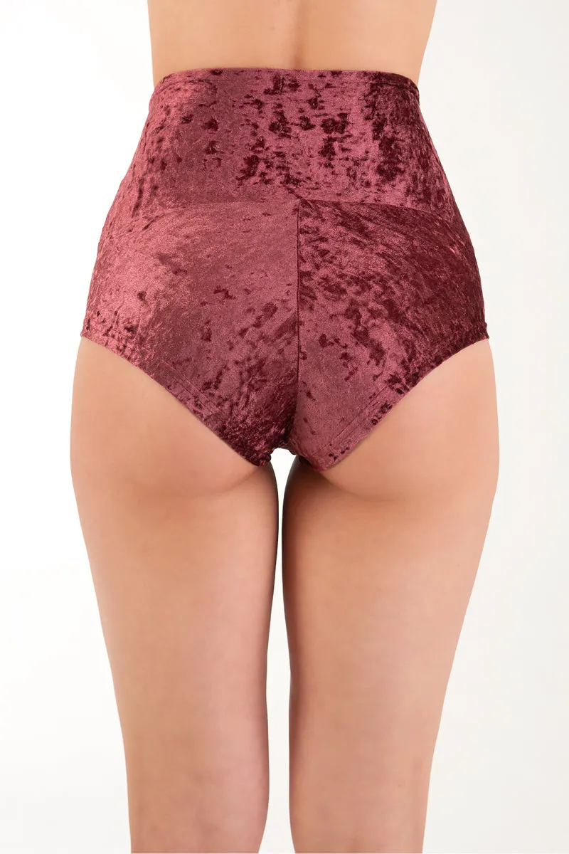 Velvet pole shorts Betty