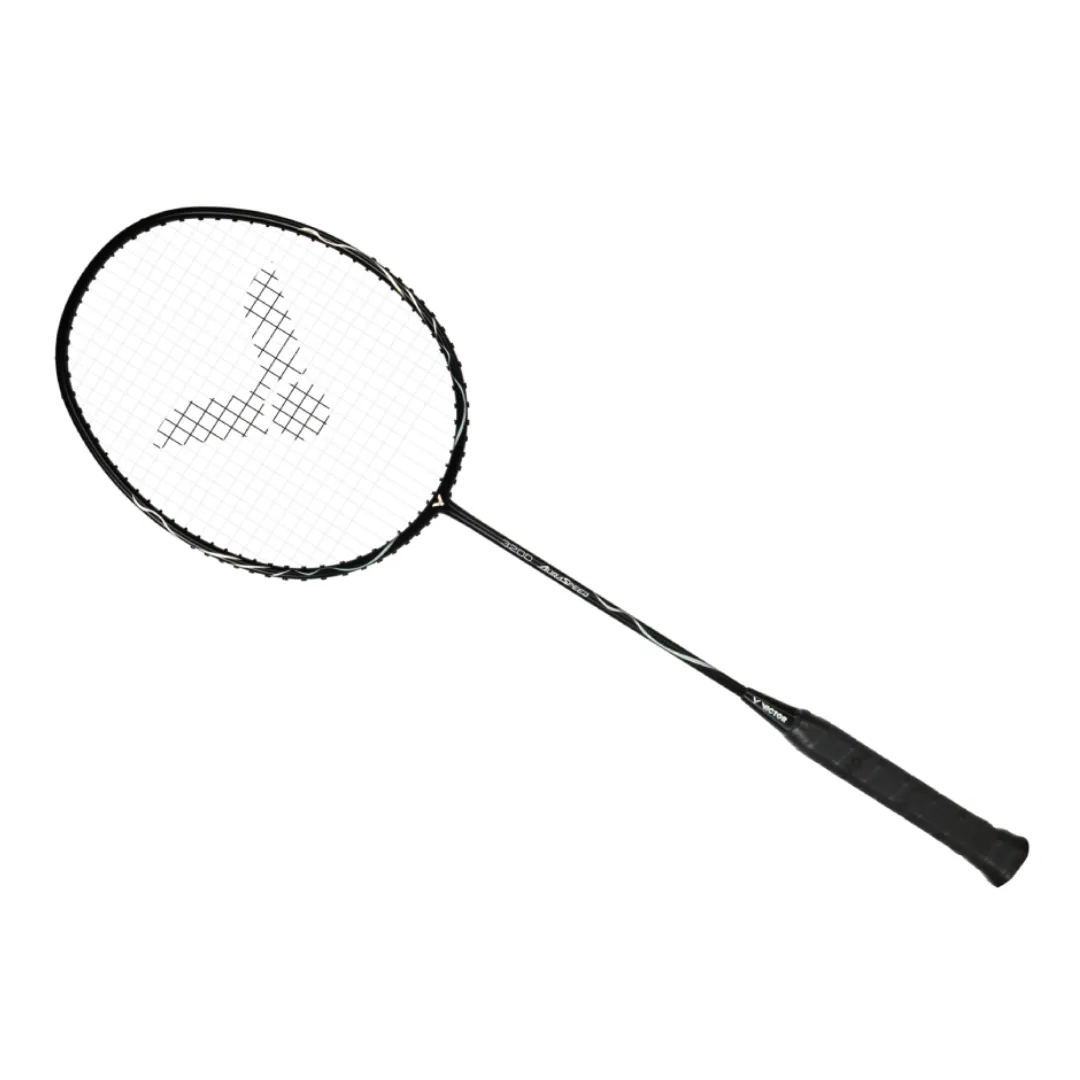 VICTOR AURASPEED 3200C Pre-strung Badminton Racket [Moonless Night] ARS-3200C