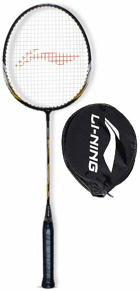 XP-IV Strung Badminton Racket With Free Head Cover | Pack of 15 Grip